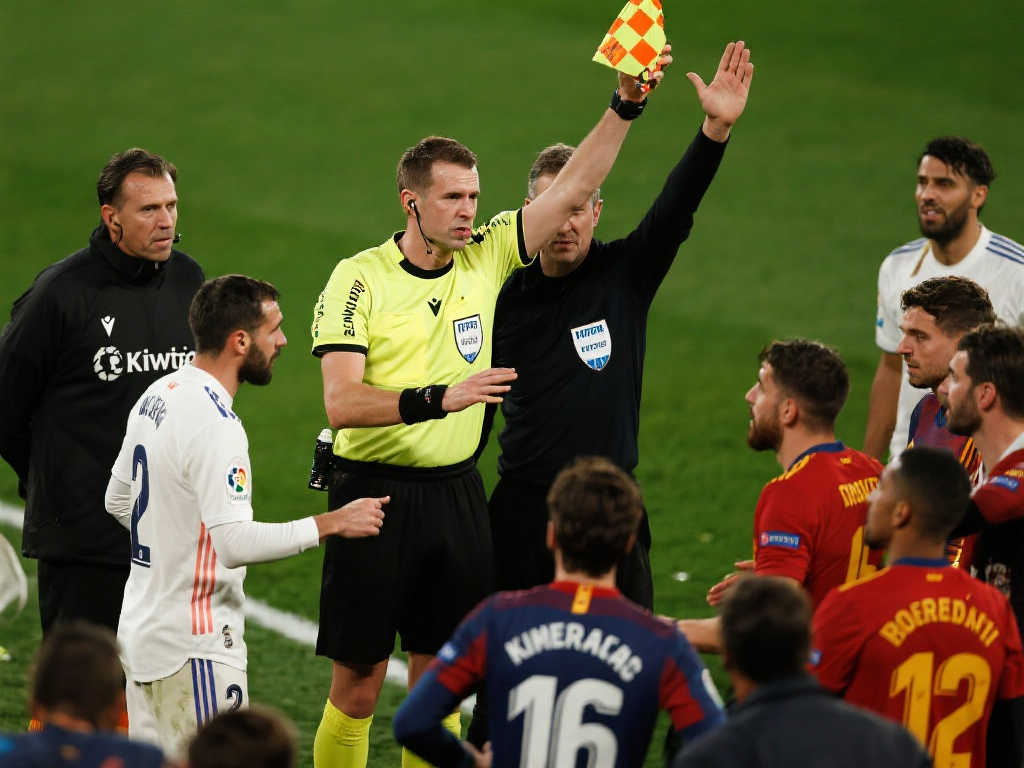 皇马澄清“退赛”传闻，国王杯决赛前与裁判展开激烈交锋！